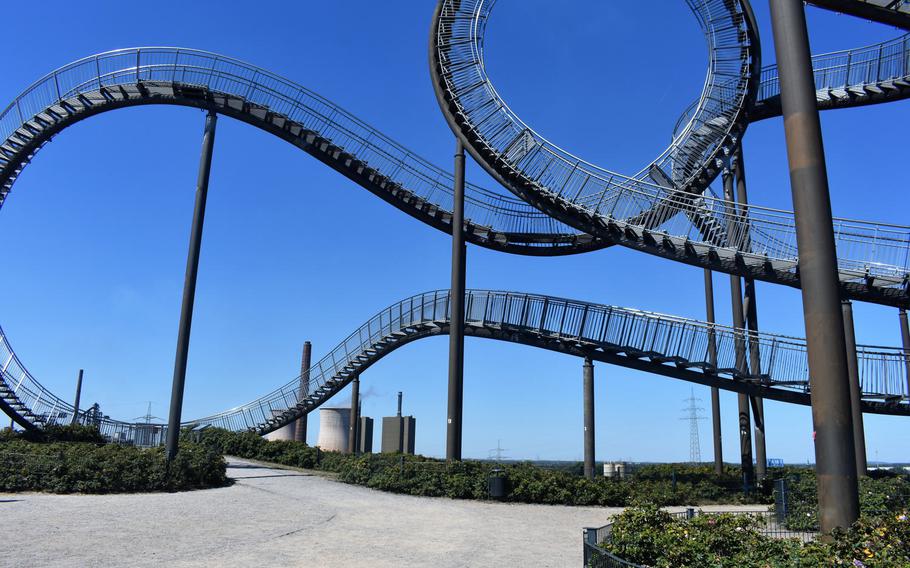 The views of Duisburg are remarkable from Tiger Turtle Magic